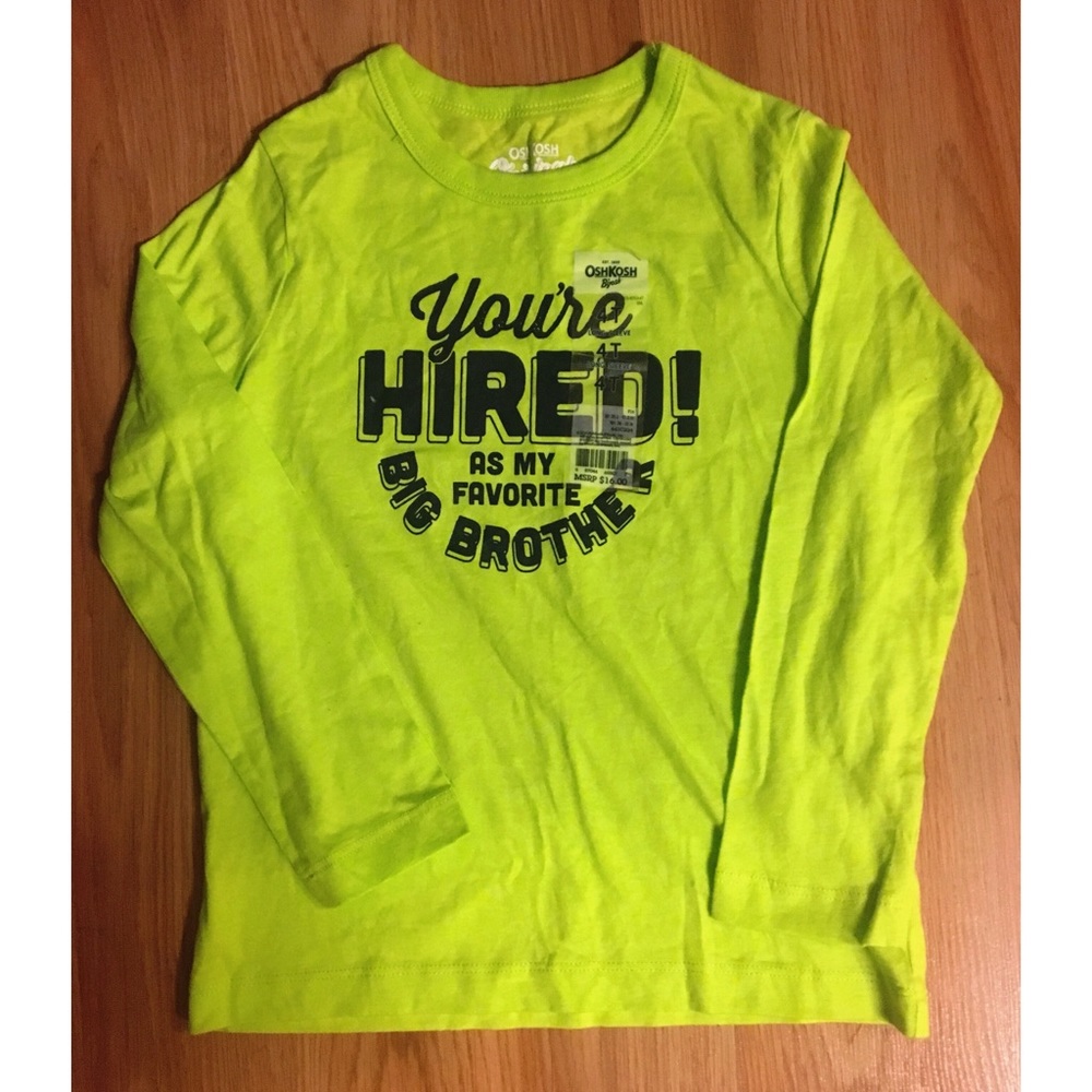 OshKosh Big Brother Shirt NWT